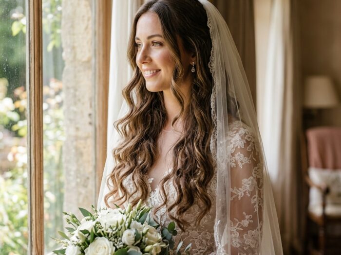 Bridal Hairstyles for Brides Who Don’t Want an Updo