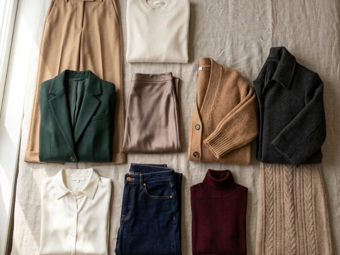 A Ten-Piece Fall Capsule Wardrobe That Actually Repeats Well