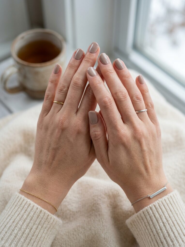 Minimalist Winter Nail Colors for a Quiet-Luxury Look