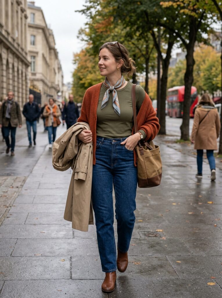 Transitional Outfits for Weather That Can't Make Up Its Mind