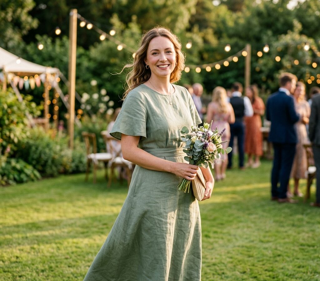 Wedding Guest Outfits for Outdoor Ceremonies in Summer Heat