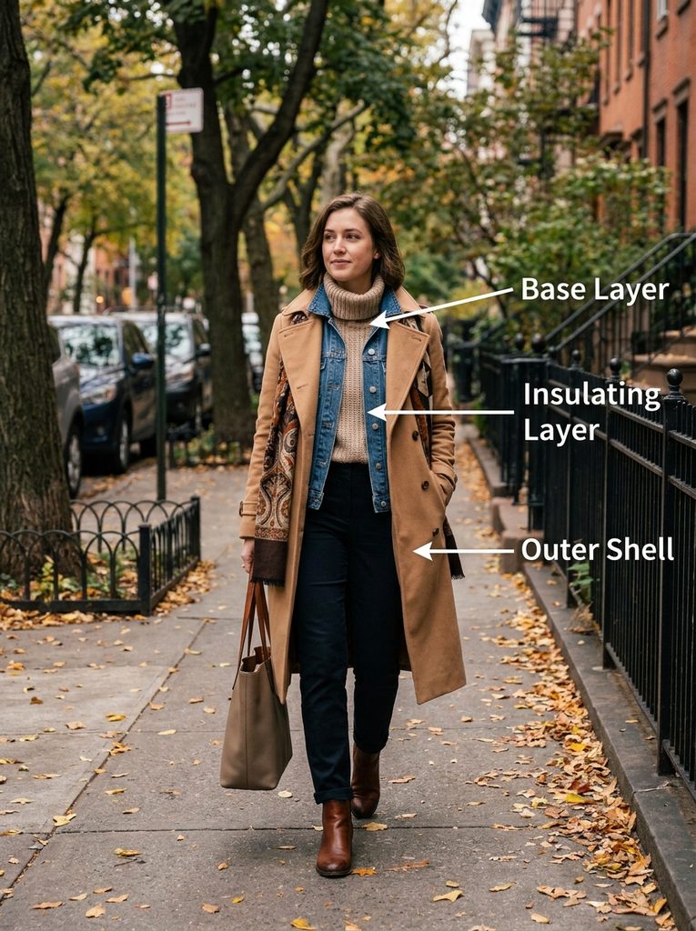 The Layering Logic Behind Early Fall Looks