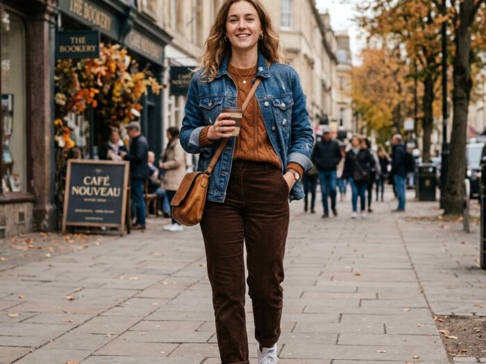 Brown Denim Outfit Ideas for Fall 2026